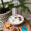Livly - Botanische Kaars in Keramiek Schaaltje